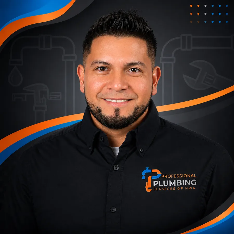 Raul, owner of Professional Plumbing Services of NWA